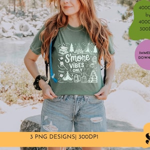 Camping Life, Doodle Camp Design, Smore Lagerfeuer, Camps Shirt Design, DIGITAL DOWNLOAD,
