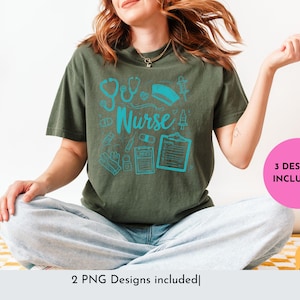 Nurse Doodle Outline PNG image, Medical Doodle Png Svg Healthcare Worker Nurse Life Png Nurse Medical Tools Png Registered Nurse Gift