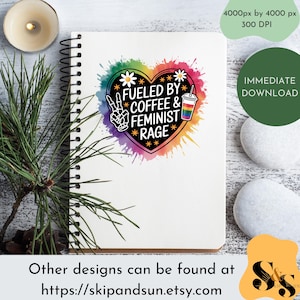 Gevoed door koffie en feministische woede, skeletfeminisme png, skeletfeministische png, skelet esthetische feministische png, sublimatiefeminisme png