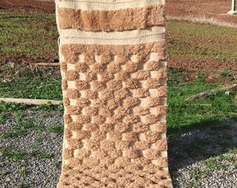 Berber-Teppich Bni M'rirt – Luxuriöser Wollteppich – Handgefertigter marokkanischer Teppich – Eleganz und Authentizität