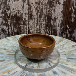 Japońska miseczka do herbaty z żółtego szkliwa Seto Ware | Ręcznie robiony Ki-Seto Chawan (135 ml)