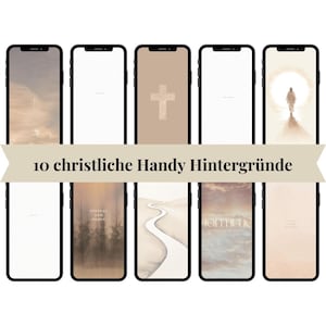 christliche Handy Hintergründe im minimalistischen Design mit braun Tönen
