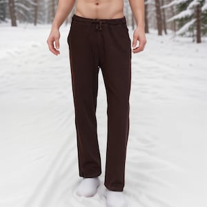 Medieval Pants, Cotton Linen Trousers for LARP and Norse Reenactment