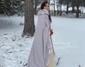 Odin's Cape Cotton Herringbone Viking Cloak Norse LARP Reenactment NorseAlley