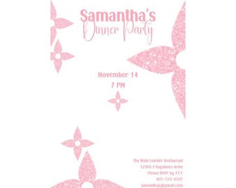 Dinner Invitation | Dinner Party Invite | Editable Dinner Party | Invitation Dinner Party | Dinner Party Invitation Template | Dinner Invite