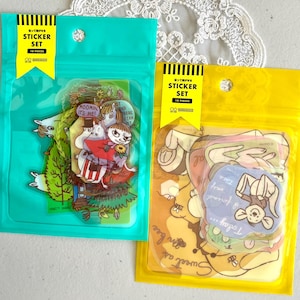 Stickers bagages Japon Moomin ou Winnie l'ourson – Grande taille et imperméables Stickers Little My Snufkin Moominroll de Hattifatteners