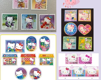 未使用多数　Hello Kitty Girls Stamp 　色は４種類2009 IMG_0029_f016592a-cbf5-48ed-