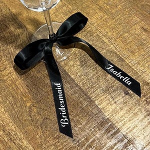 Personalised/Customised Ribbon - ‘BOTH’ sides personalisation - 1.5cm x 65cm