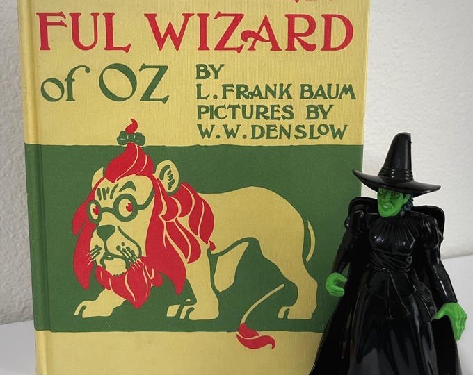Rare Vintage the Wonderful Wizard of Oz 1987 Hardcover Collectors Book