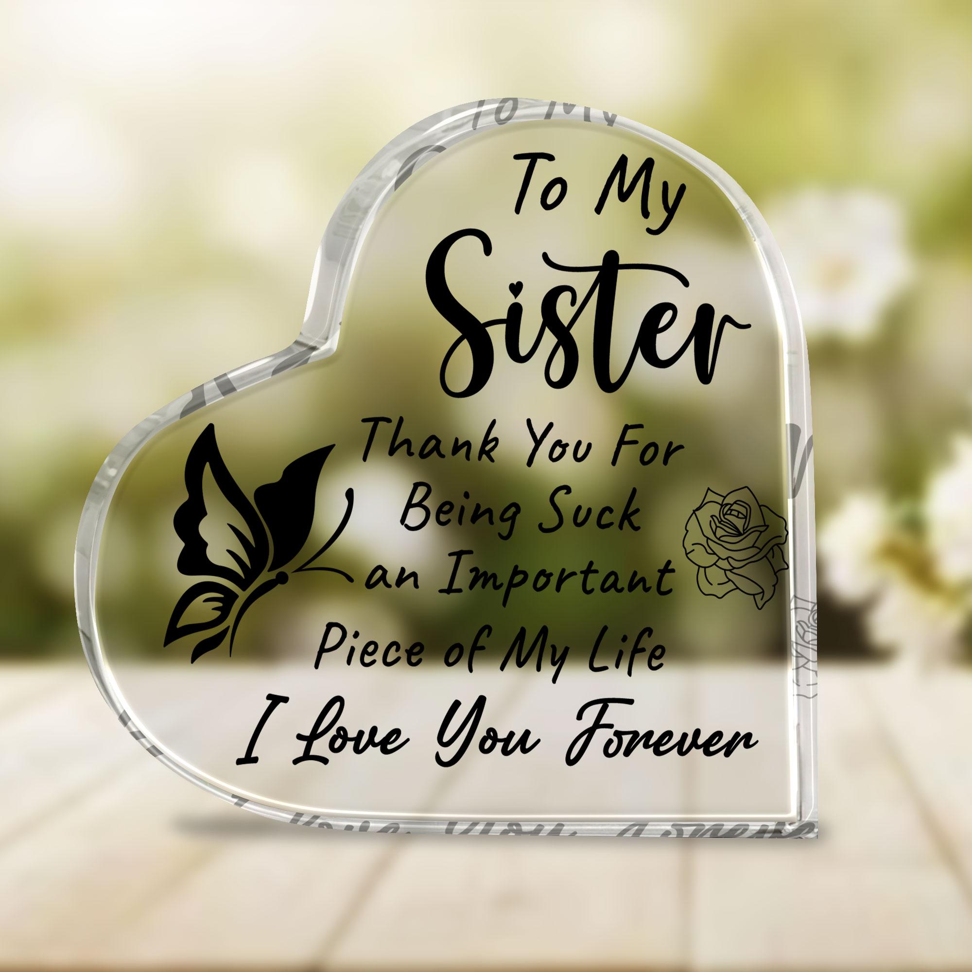 Produktbild von Awaytail Geschenke Für Schwester, Geschenk Schwester Geburtstag, Grosse Schwester Geschenke Die