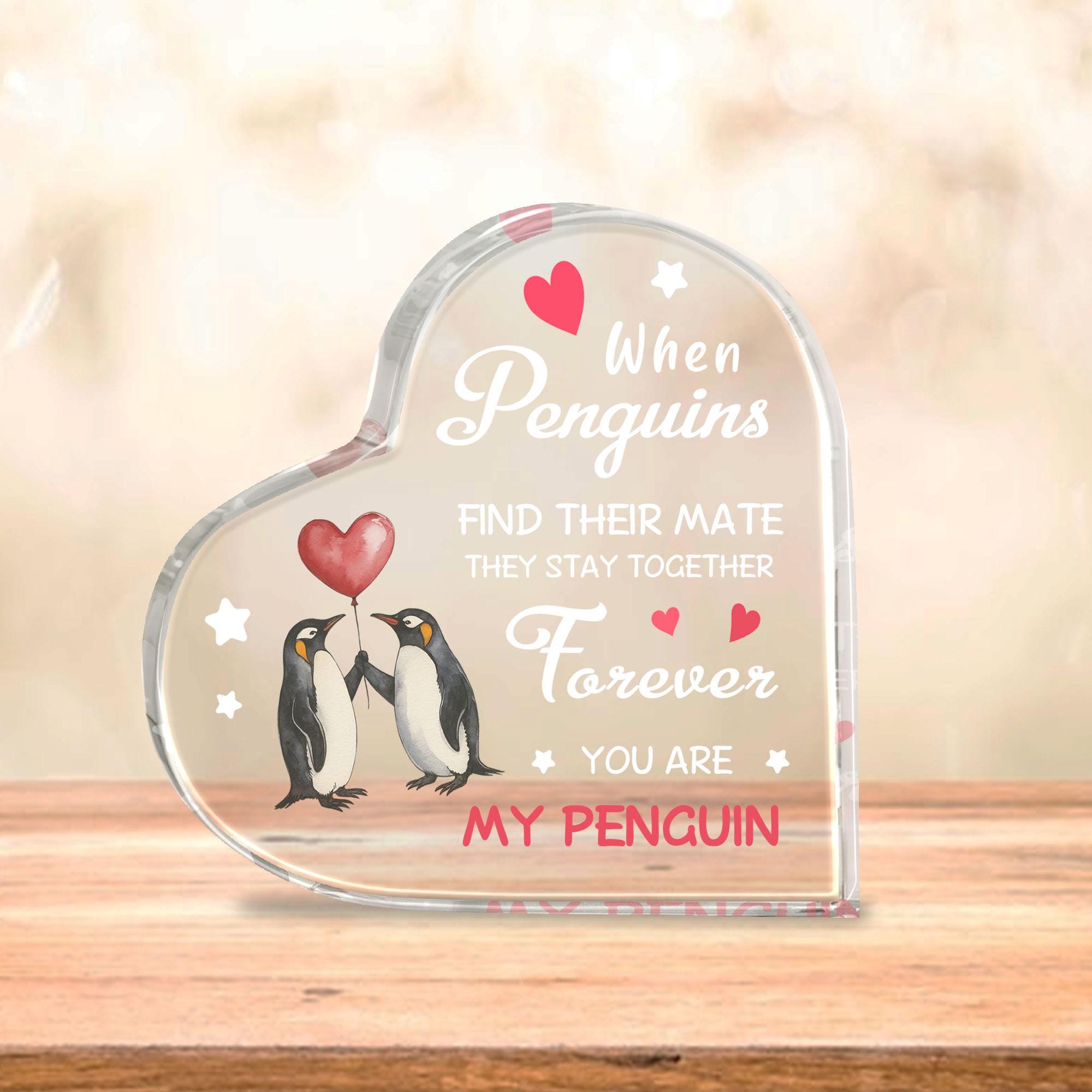 Putuo Decor - Panneau Acrylique Je T'Aime Plus Fort Que Tu Ronfles – Cochon Dormeur Humour Amour – Décoration Cadeau Couple Saint-Valentin