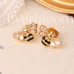 Orecchini Cerchio Donna - 3 Paia Placcati Oro 14K, Anallergici, Con CZ - Foto 4