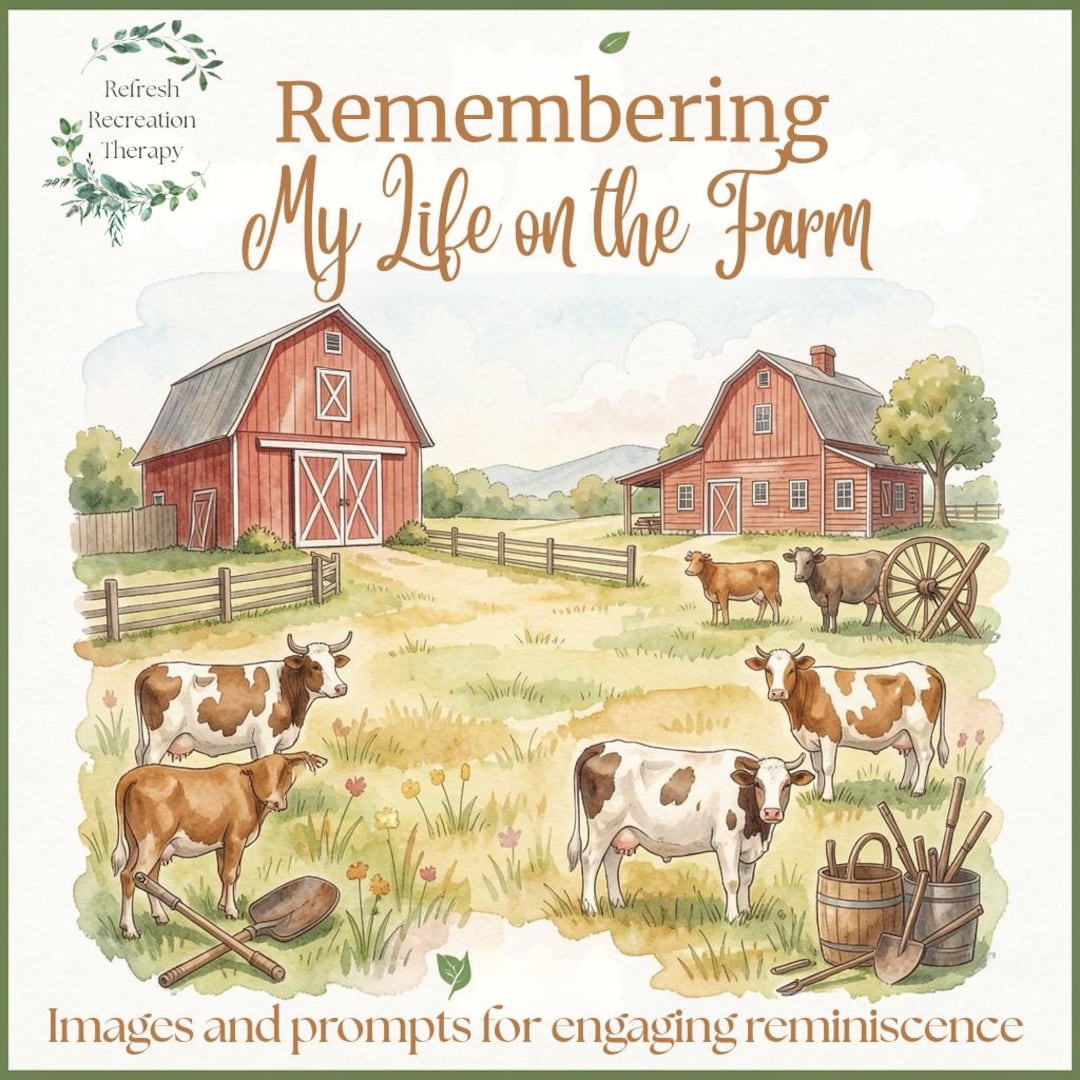 Reminiscing Activity: Life on the Farm - Etsy