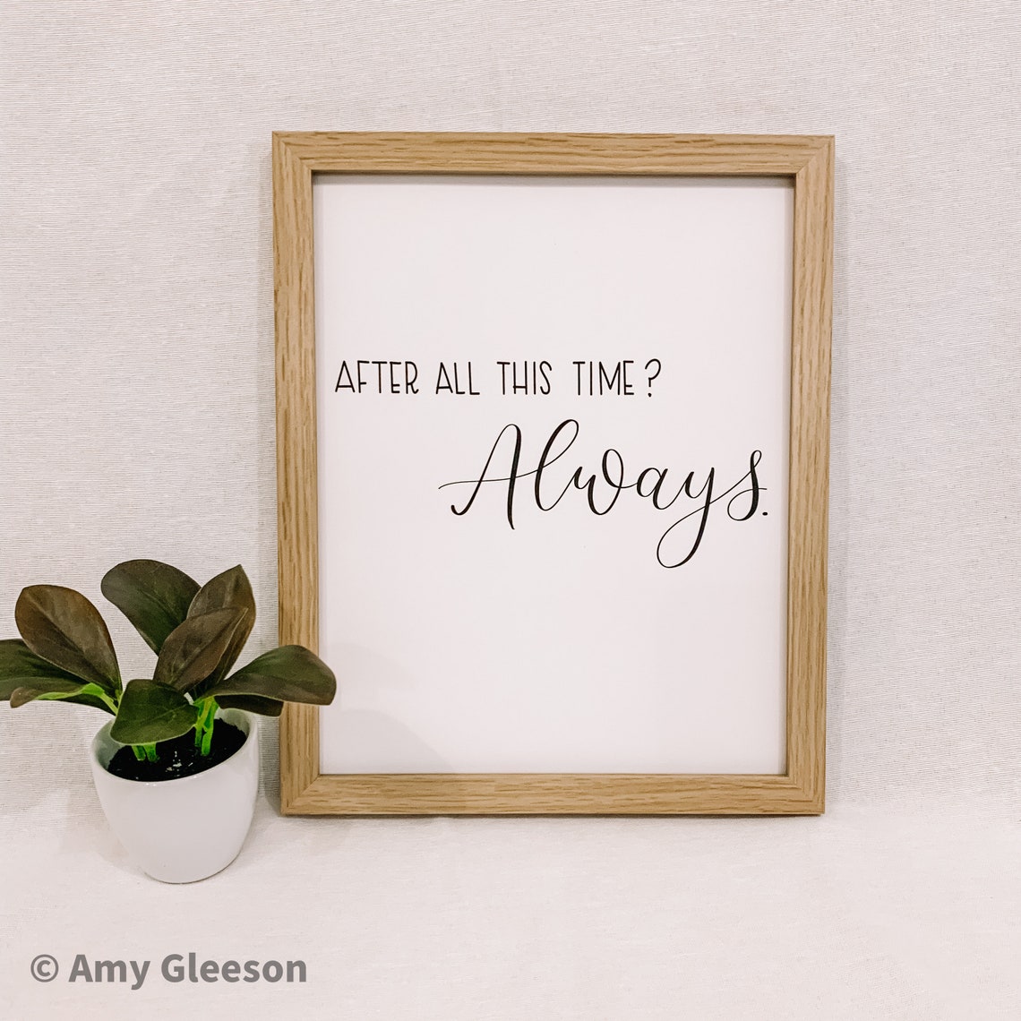Dopo tutto questo tempo Stampa sempre / Harry Potter Segno / Etsy