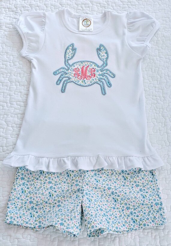 baby girl crab outfit