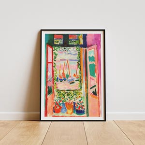 Matisse print, Henri Matisse print, Matisse poster, Matisse wall art, Henri Matisse, Art Poster, Printable wall art, Matisse Open Window