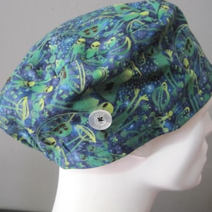 Scrub Cap/ Aliens from Space