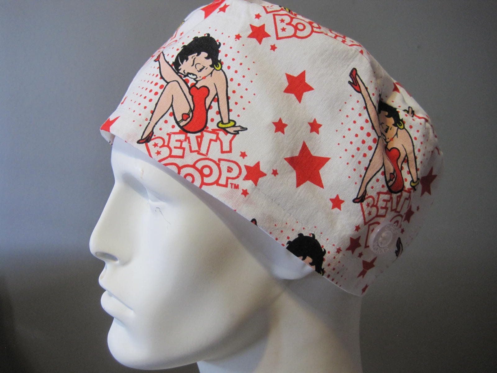 Scrub Cap/hollywood Betty Boop Scrub 