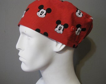 Scrub Cap/Mickey Mouse Expressions Scrub Cap