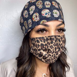 Scrub Cap/Dia De Los Muertos Scrub Cap