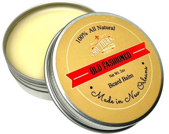 Balsam do brody Old Fashioned: skóra, cytrusy i piżmo drzewne – ręcznie robiony