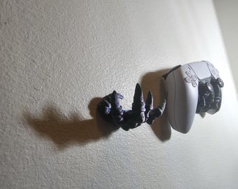 Dualshock 5 (Playstation 5 controller) wall holder. 3d printed - 2 parts - left and right