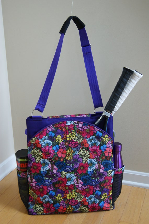 Purple tennis bag sale