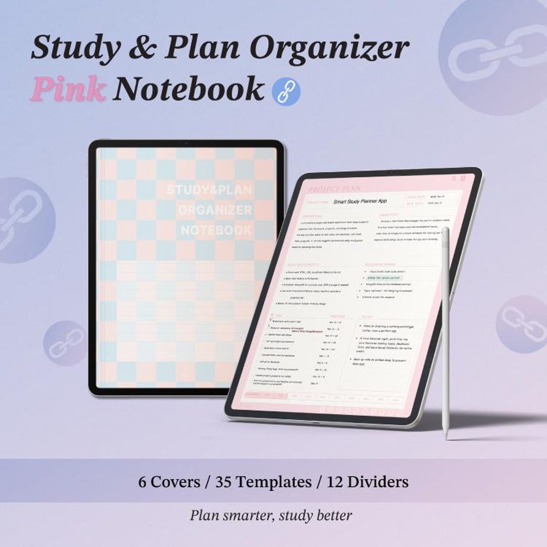 Digital Notebook and Planner | Student Study&plan Organizer-goodnotes ...