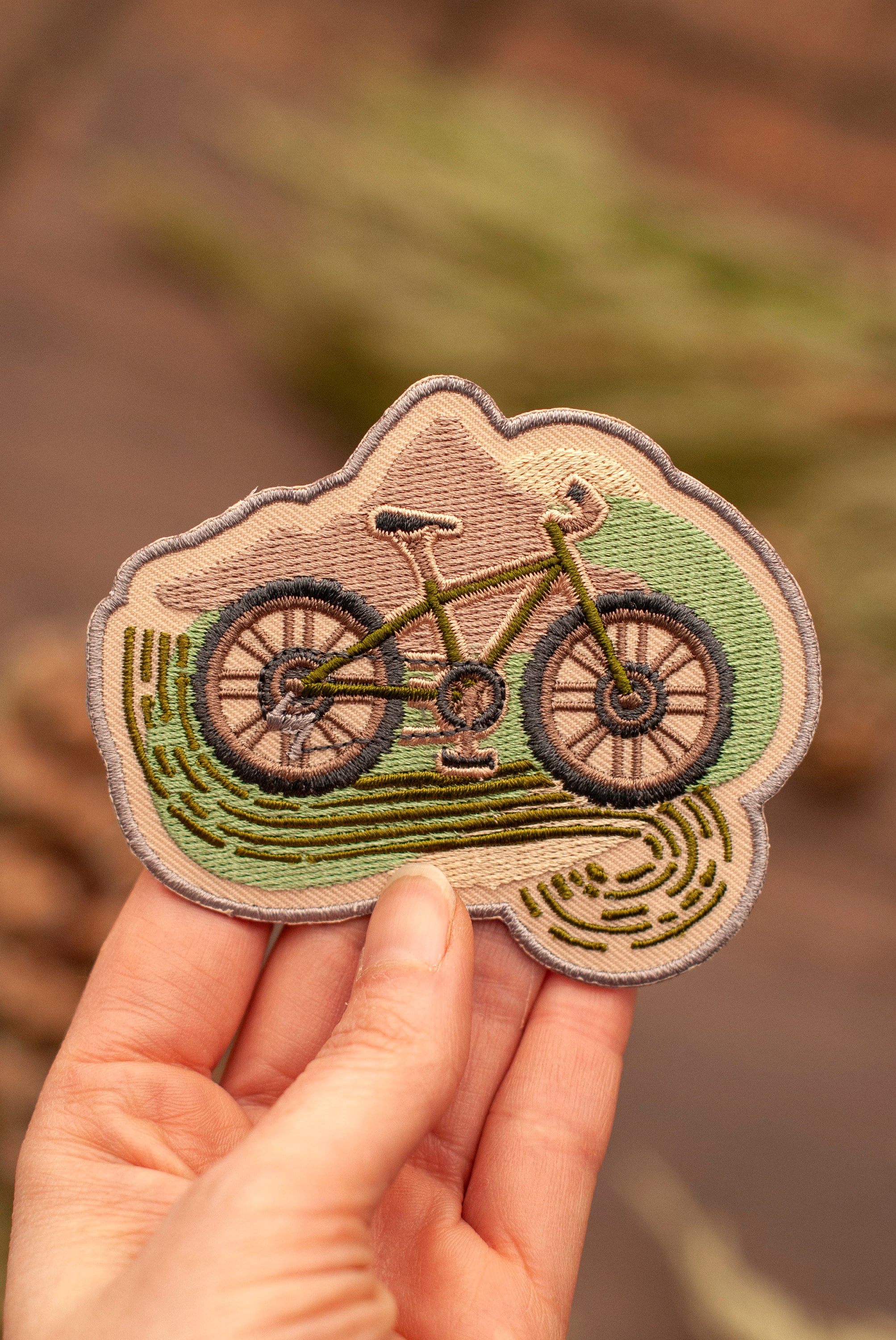 Mountain Bike Patch MTB Bicycle Patch Outdoor Iron On Etsy