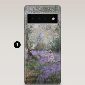 Claude Monet Handyhülle Vintage Artwork Gemälde Cover für Google Pixel 10, 10Pro, 9, 9Pro, 8A, 7A, Samsung S25, S24, S23, A16, iPhone 17,16 Bild 2