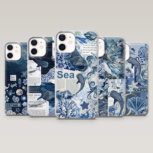 Whale Shark Phone Case Ocean Sea Life Cover for iPhone 16 Pro, 15, 14, 13,12, Samsung S25+, S23Fe,S24, S22, A16,A55, Pixel 9Pro, 8A
