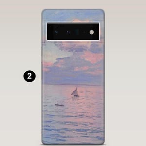 Claude Monet Handyhülle Vintage Artwork Gemälde Cover für Google Pixel 10, 10Pro, 9, 9Pro, 8A, 7A, Samsung S25, S24, S23, A16, iPhone 17,16 Bild 3