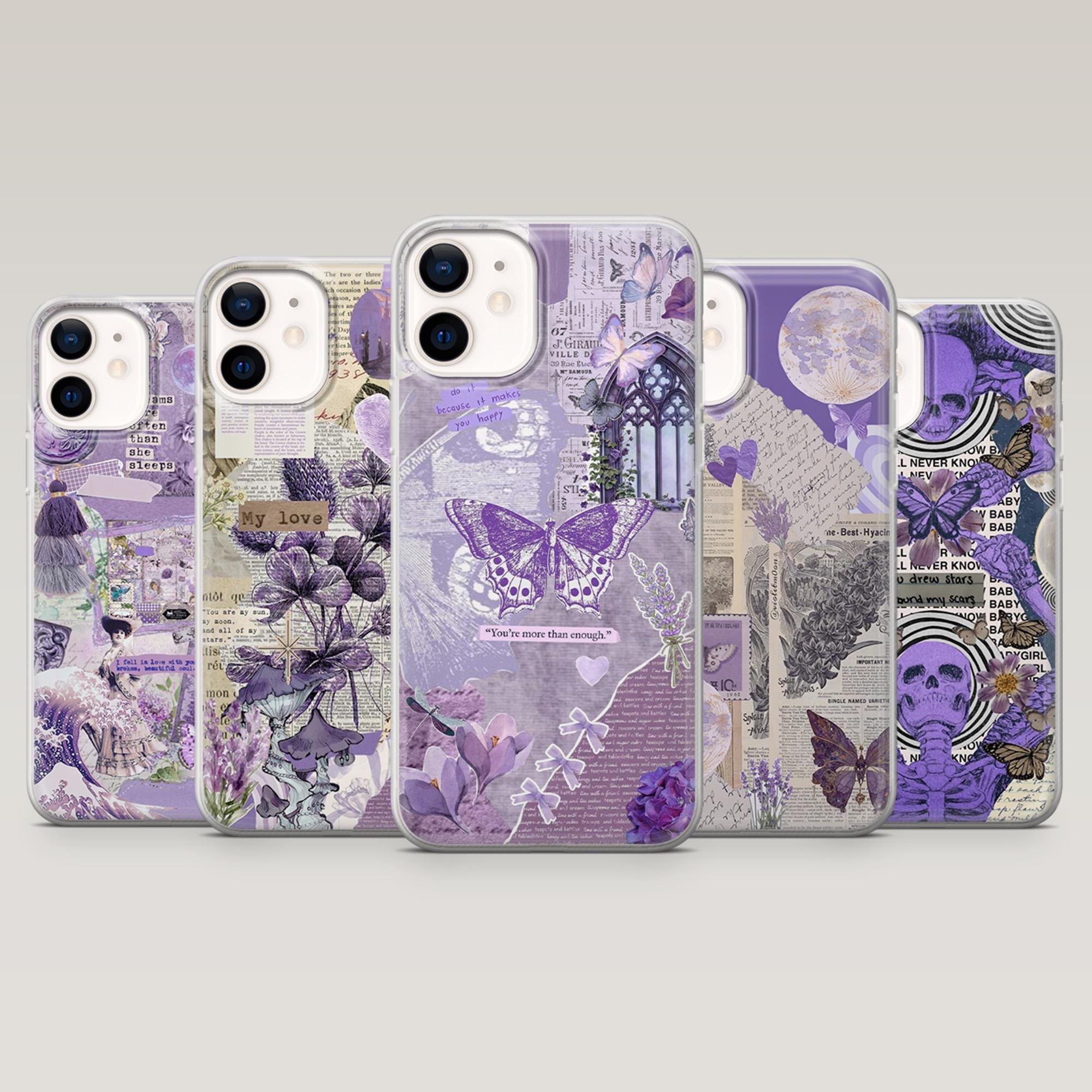 Purple Collage Phone Case