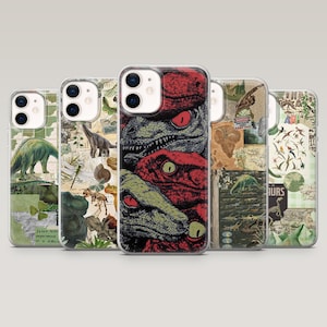 Dinosaurus telefoonhoesje Dino Fossil T-Rex Cover voor iPhone 16 Pro, 15, 14, 13, 12, Samsung S25, S24, S23Fe, S22, A16, A25, Pixel 9Pro, 8A