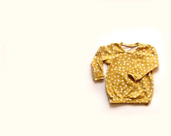 Mustard Spot Organic Cotton Baby Long Sleeved T Shirt Baby Tee Baby Clothes Toddler T Shirt Mustard Spot Organic Cotton Baby Long Sleeved T Shirt Baby Tee Baby Clothes Toddler T Shirt