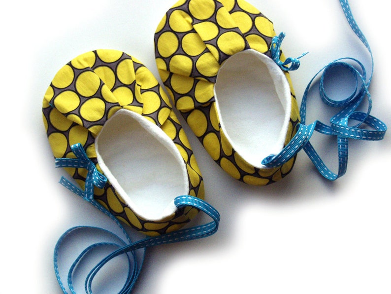 Soft Sole Baby/toddler Shoes Size 1824 Months in Citron Etsy