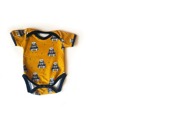 mustard bodysuit baby
