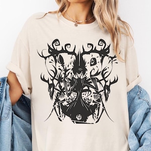 Vintage Alastor Hazbin Hotel Shirt, Hazbin Hotel Characters Tshirt, Hazbin Hotel Cartoon Shirt, Hazbin Hotel Merch, Birthday Gift for fan