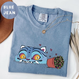 Hunter Tiger Comfort Colors T-shirt, Kpop Demon Shirt, Hunter Merch, Anime T-shirt Design, Anime Lover Gifts