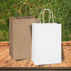 Kraft Paper Bags Recyclable Gift Bags for  Parties, Small Business Packaging, Wedding Favors – Eco Friendly Brown Paper Bags Australia