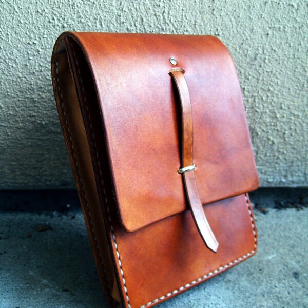 Made to Order -- Leather River Song Journal Pouch from Dr Who
