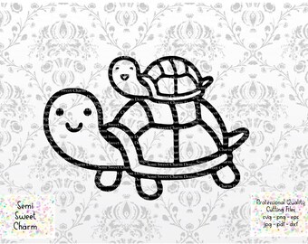 Download Baby Turtle Svg Etsy