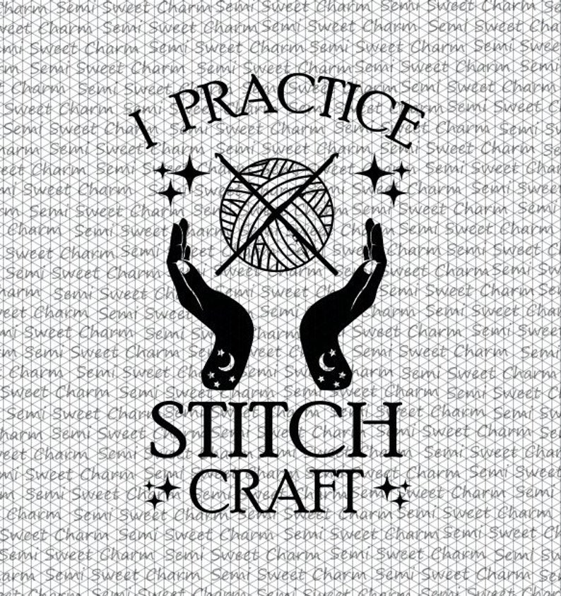 Crochet Svg Yarn Svg Crochet Hook Svg Practice Stitch Etsy