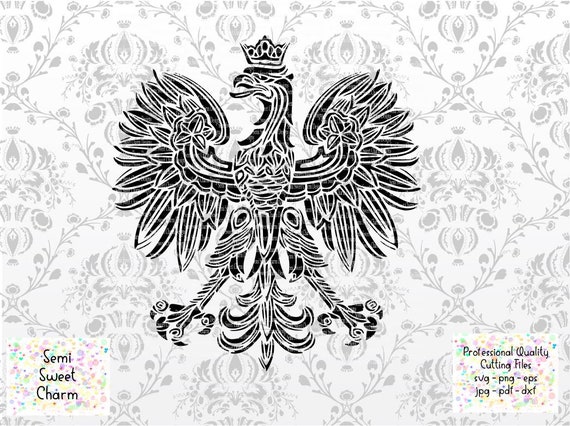 Polish Eagle SVG Poland Cut File Circut Vinyl Polish | Etsy