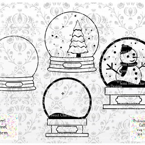 Snowglobe Etsy