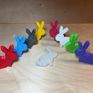 Flexi Easter Bunny Articulated Fidget