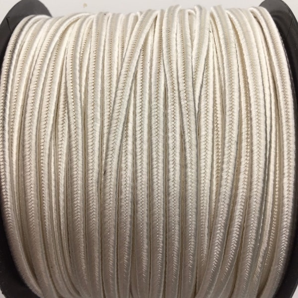 Italian Soutache - White - Sold Per Meter