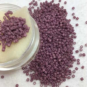 SB Miyuki Delica Frost Opaque Glazed Plum