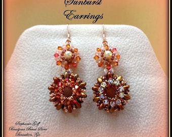 Sunburst Earrings Pattern