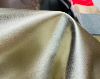 Lea Italian Leather Champagne Gold - please choose your size